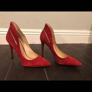 Red high heels